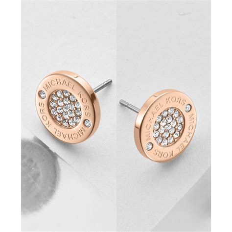 boucle d'oreille michael kors or